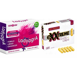 Pachet Capsule Femei eXXtreme Libido Afrodisiac + Pastile Libido Ladyagra pe Sexlab.ro