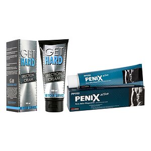 Pachet Cremă Erecție Get Hard + Cremă Potență Penix pe SexLab