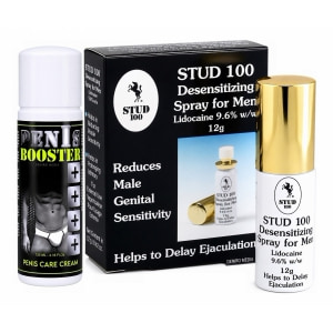 Pachet Cremă Pentru Potență Penis Booster 125ml + Spray Stud 100 Original Pachet Cremă Pentru Potență Penis Booster 125ml + Spray Stud 100 Original pe Sexlab.ro