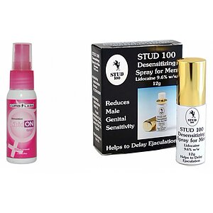 Pachet Spray Stud 100 Original + Spray Femei LibidON 30ml pe SexLab