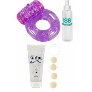 Set Intim Complet: Vibrații, Lubrifiere și Igienă Set Intim Complet: Vibrații, Lubrifiere și Igienă pe Sexlab.ro