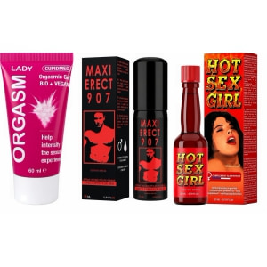Pachet Trio: Foc, Intensitate și Erecție Instant pe Sexlab.ro