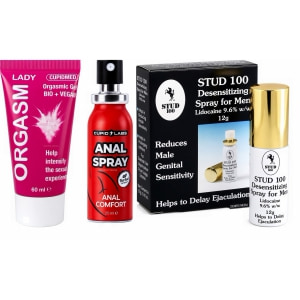 Pachet Plăcere Extinsă: Kit 3-în-1 Control Și Intensitate pe Sexlab.ro