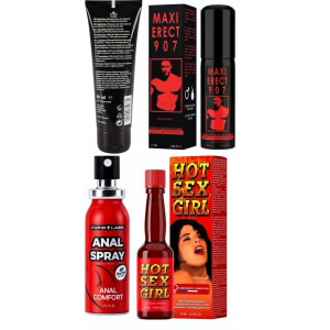Pachet Puterea Plăcerii: Erecție, Intensitate, Confort pe Sexlab.ro