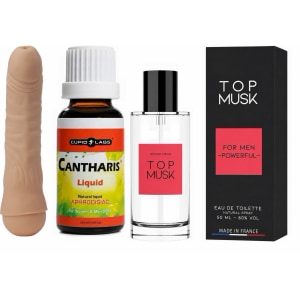 Kit Seducție Intensă – Feromoni, Picături, Ejaculator Kit Seducție Intensă – Feromoni, Picături, Ejaculator pe Sexlab.ro