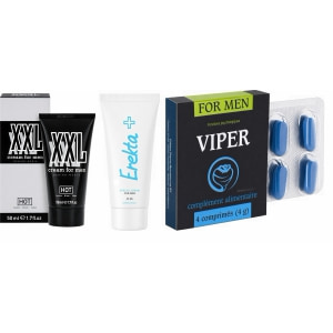 Pachet Putere Max: Kit pentru virilitate instantă Pachet Putere Max: Kit pentru virilitate instantă pe Sexlab.ro
