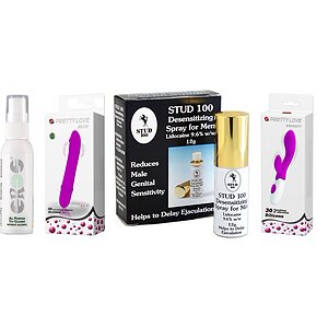 Pachet Plăcere Prelungită: Control, Curățenie, Vibrații pe SexLab