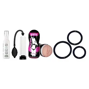 Pachet Plăcere Intensă — Kit 4-în-1 pentru Performanță Pachet Plăcere Intensă — Kit 4-în-1 pentru Performanță pe SexLab