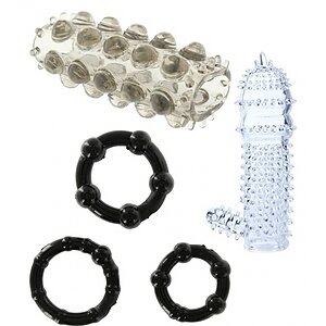 Pachet Putere și Plăcere — Set 3-în-1 pentru Erecție Pachet Putere și Plăcere — Set 3-în-1 pentru Erecție pe SexLab