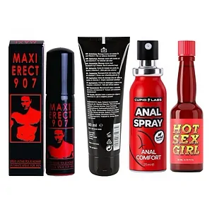 Pachet Puterea Plăcerii: Erecție, Intensitate, Confort Pachet Puterea Plăcerii: Erecție, Intensitate, Confort pe SexLab