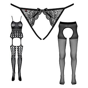 Pachet Seducție Totală: Set Provocator 3în1 pe SexLab