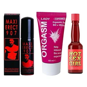 Pachet Trio: Foc, Intensitate și Erecție Instant pe SexLab