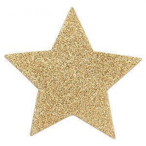 Nipple Covers Flash Star Auriu