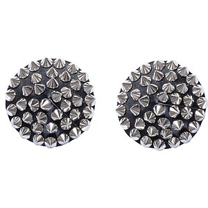 Nipple Stickers Spikes Argintiu pe SexLab