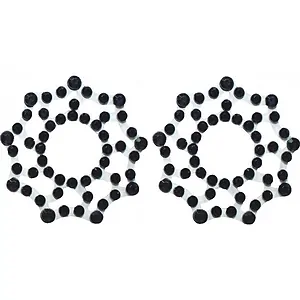 Nipple Stickers Star Negru Nipple Stickers Star Negru pe SexLab