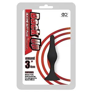 Nmc Back Up 3 – Plug Anal Din silicon cu Ventuză Nmc Back Up 3 – Plug Anal Din silicon cu Ventuză pe SexLab