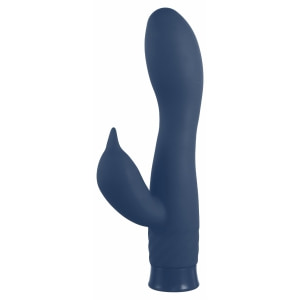 NMC Duo Vibrator 16cm Reîncărcabil 10 Funcții Albastru pe Sexlab.ro
