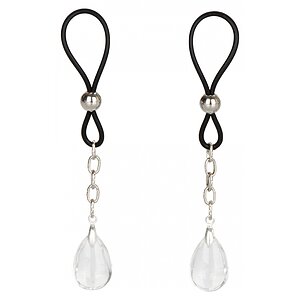 Non-Piercing Nipple Jewelry Negru pe SexLab