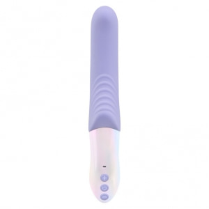 Nox Lana – Vibrator Ergonomic 10 Moduri, Reîncărcabil Mov