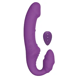 Vibrator Cu Telecomanda Pentru Parteneri Vibrator Strapless Fara Curea Din Silicon
