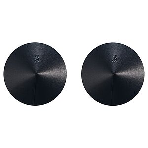 Obsessive Sublimie Protecții Mamelon Din Piele Negru pe SexLab