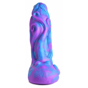 Octophallus XR Brands – Dildo Din silicon 22.3 cm Mov Octophallus XR Brands – Dildo Din silicon 22.3 cm Mov pe Sexlab.ro