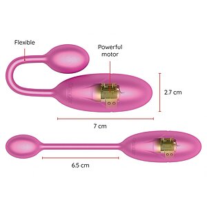 ONINDER Denver Vibrating Egg Roz, Moduri, Reîncărcabil