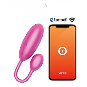 ONINDER Denver Vibrating Egg Roz, Moduri, Reîncărcabil pe SexLab