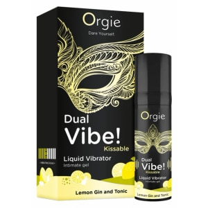 Orgie Dual Vibe Lemon Gin And Tonic Gel pe Sexlab.ro