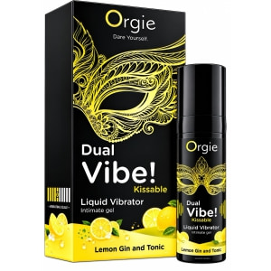 Orgie Dual Vibe Lemon Gin And Tonic Gel Orgie Dual Vibe Lemon Gin And Tonic Gel pe Sexlab.ro