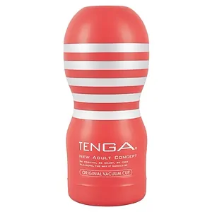 Original Tenga Vacuum Cup Medium Rosu pe SexLab