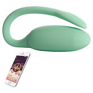 Ou Vibrator Cu Aplicatie Elity Anura Verde pe SexLab