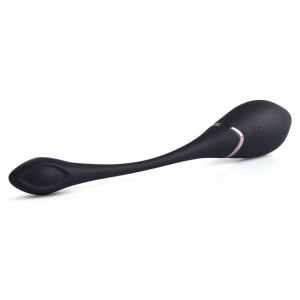 Oul Vibrant Toyz4lovers Reîncărcabil cu Telecomandă Wireless Negru