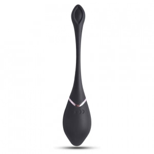 Oul Vibrant Toyz4lovers Reîncărcabil cu Telecomandă Wireless Negru