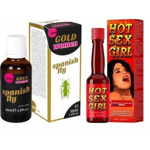 Pachet Afrodisiac Hot Sex Girl 20ml + Afrodisiac Spanish Fly Strong Gold Women 30ml Pachet Afrodisiac Hot Sex Girl 20ml + Afrodisiac Spanish Fly Strong Gold Women 30ml pe Sexlab.ro
