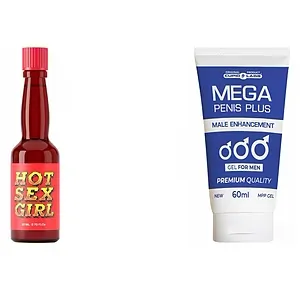 Pachet Afrodisiac Hot Sex Girl 20ml Si Gel Marire Penis Mega Penis Plus 65ml pe SexLab