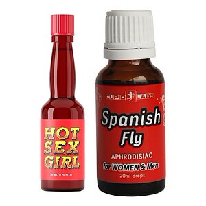 Pachet Afrodisiac Hot Sex Girl + Picături Afrodisiace Spanish Fly pe SexLab