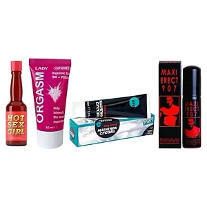 Pachet Aprinde Pasiunea: Kit Pentru Nopți De Neuitat pe SexLab