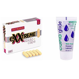 Pachet Capsule eXXtreme Libido + Cupid Glide pe SexLab