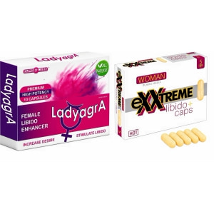 Pachet Capsule Femei eXXtreme Libido Afrodisiac + Pastile Libido Ladyagra Pachet Capsule Femei eXXtreme Libido Afrodisiac + Pastile Libido Ladyagra pe Sexlab.ro