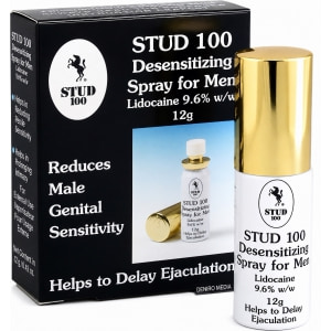 Pachet Spray Stud 100 Original + Lubrifiant Sex Oral Căpșuni 100ml