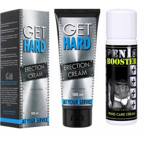 Pachet Cremă Erecție Get Hard + Cremă Potență Booster pe Sexlab.ro
