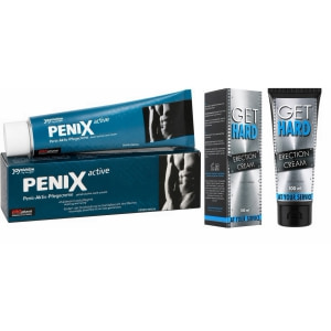 Pachet Cremă Erecție Get Hard + Cremă Potență Penix pe Sexlab.ro