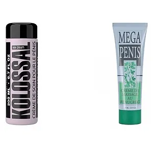 Pachet Cremă Mărire Mega Penis + Cremă Mărire Penis Kolossal 200ml pe SexLab