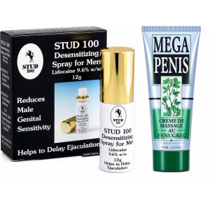 Pachet Cremă Mărire Mega Penis 75ml + Spray Stud 100 Original Pachet Cremă Mărire Mega Penis 75ml + Spray Stud 100 Original pe Sexlab.ro