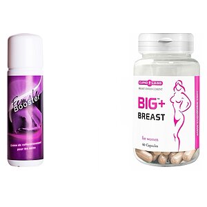 Pachet Crema Marire Sani Female Booster + Pastile Marirea Sanilor Big Breast 60buc pe SexLab