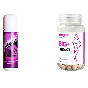 Pachet Crema Marire Sani Female Booster + Pastile Marirea Sanilor Big Breast 60buc pe SexLab