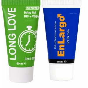 Pachet Cremă Mărirea Penisului Enlargo 100ml + Gel Ejaculare Precoce Long Love 50ml Pachet Cremă Mărirea Penisului Enlargo 100ml + Gel Ejaculare Precoce Long Love 50ml pe Sexlab.ro