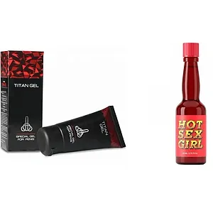 Pachet Cremă Mărirea Penisului Titan Gel Original 50ml + Afrodisiac Hot Sex Girl 20ml Pachet Cremă Mărirea Penisului Titan Gel Original 50ml + Afrodisiac Hot Sex Girl 20ml pe SexLab