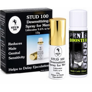 Pachet Cremă Pentru Potență Penis Booster 125ml + Spray Stud 100 Original Pachet Cremă Pentru Potență Penis Booster 125ml + Spray Stud 100 Original pe Sexlab.ro